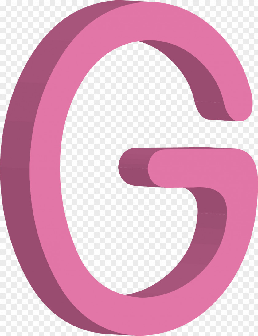 The Red Letter G PNG
