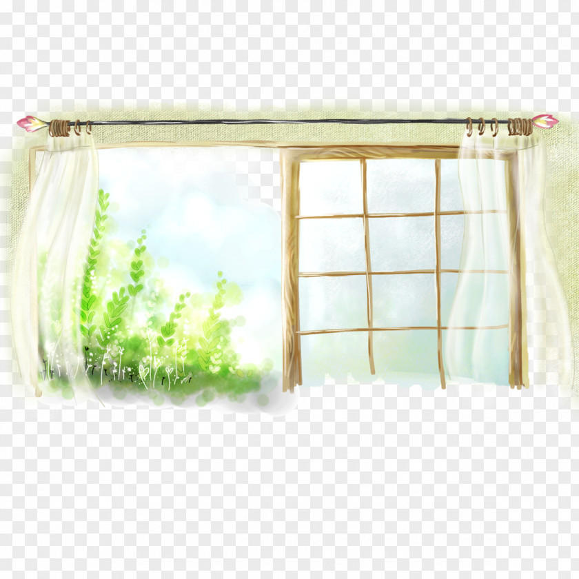 Cartoon Windows Morning Sleep Comfort Time Lifestyle PNG