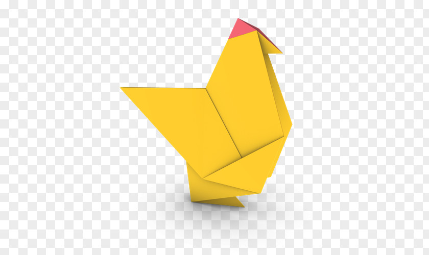 Chicken Origami Paper How To Fold PNG