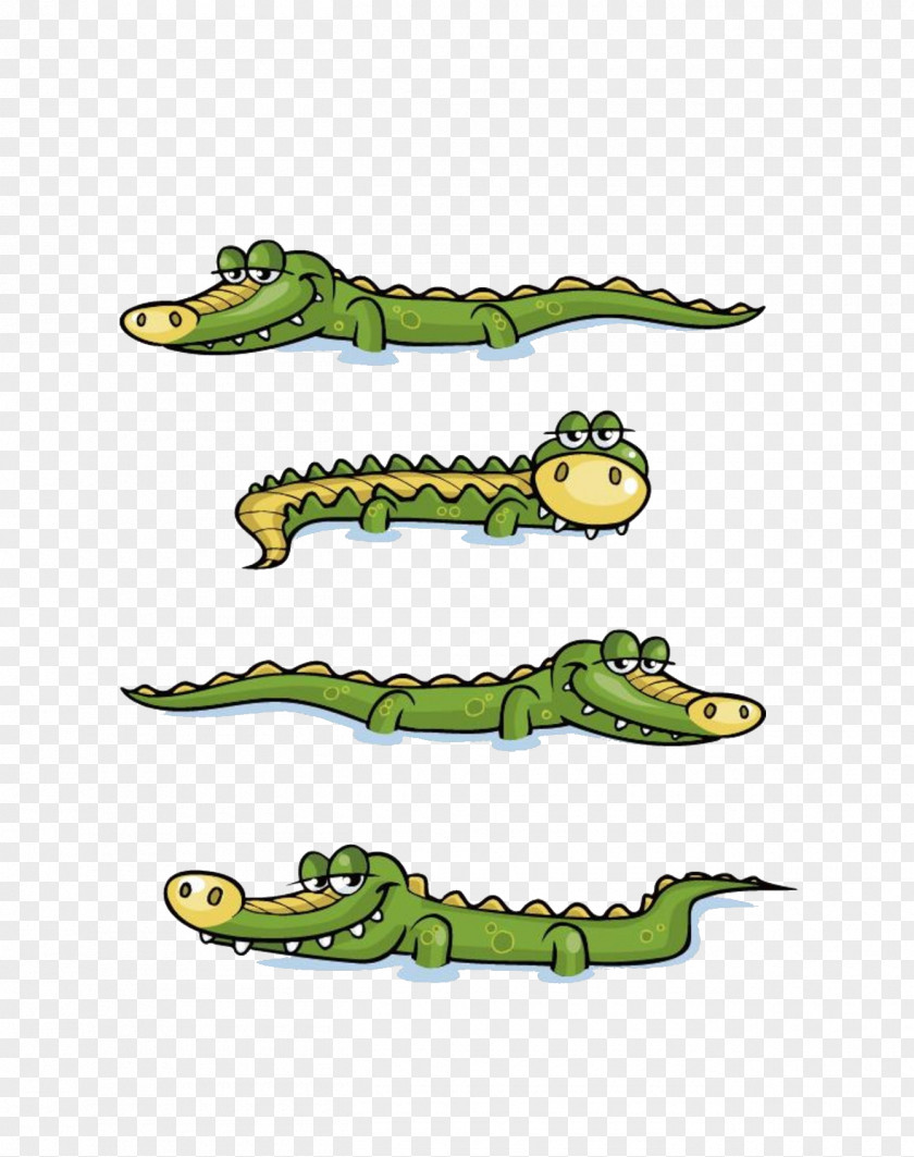 Crocodile Cartoon Download PNG