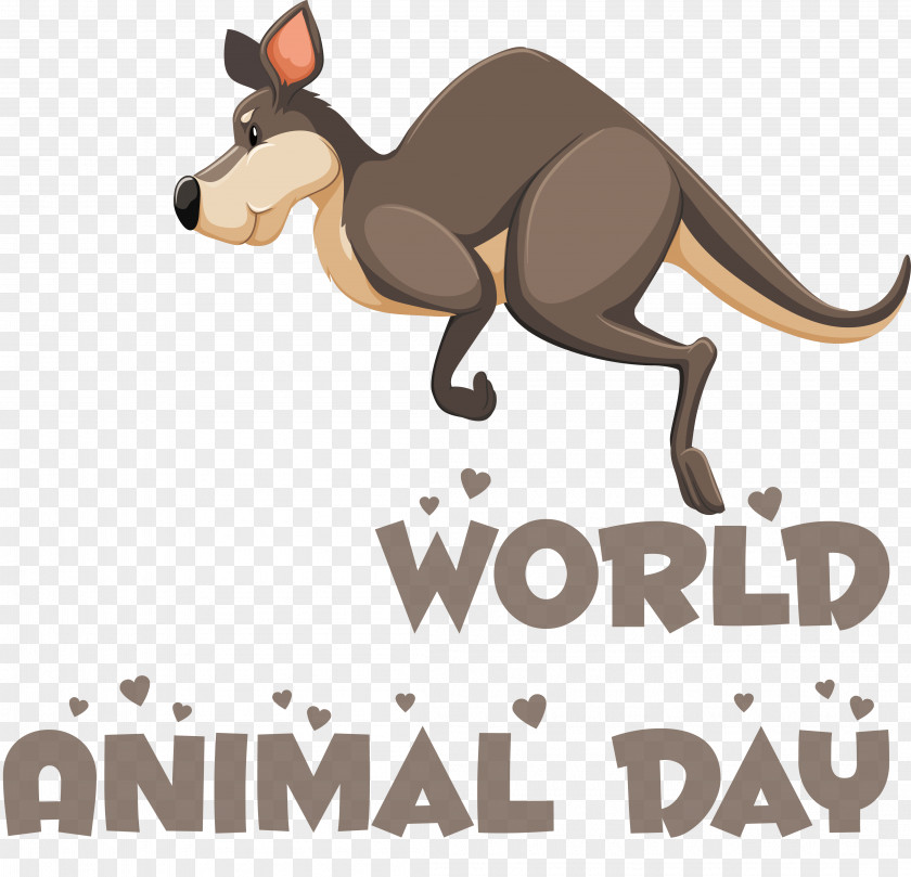 Dog Macropods Kangaroo Cartoon Meter PNG