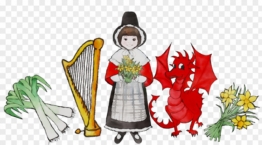 National Symbols Of Wales Welsh People PNG