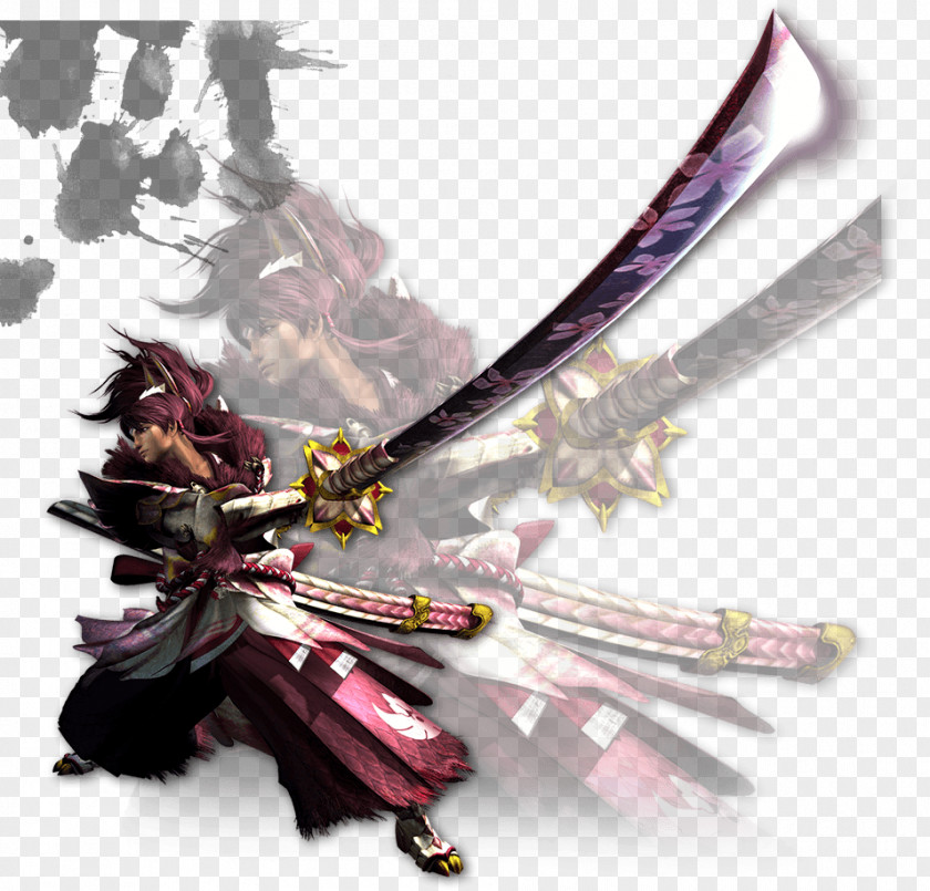 Sword Slash Monster Hunter XX Tachi Weapon Japanese Capcom PNG
