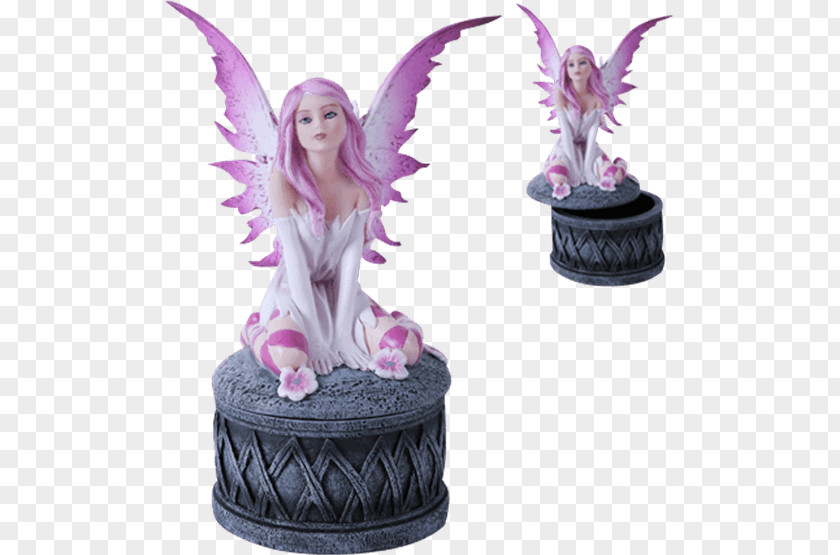 Box Figurine Sculpture Fairy Casket PNG
