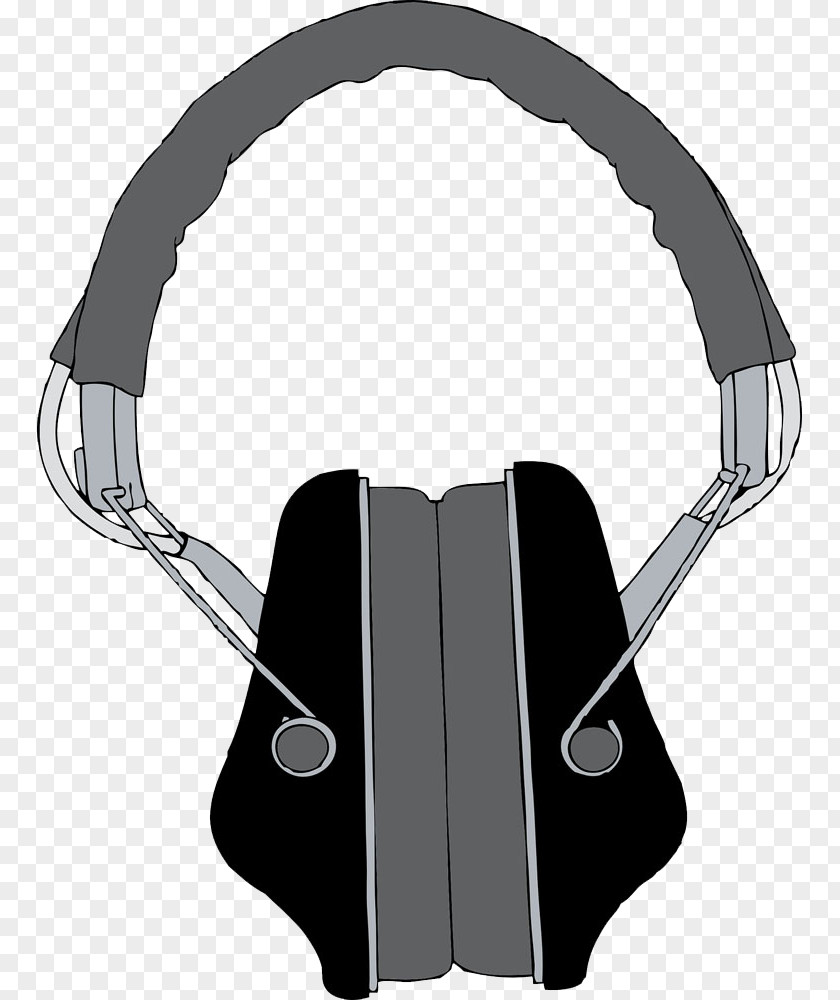 Cartoon Headphones Clip Art PNG