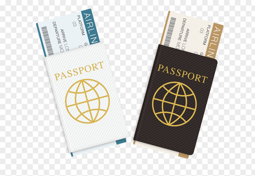 Cartoon Passport Travel Download PNG