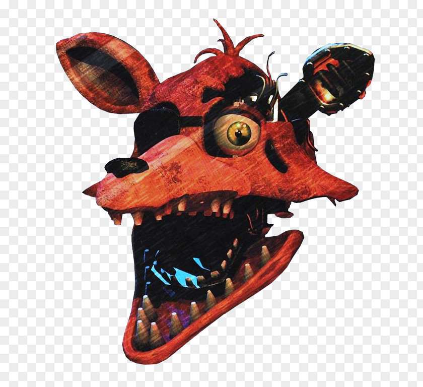 Foxy 2 Five Nights At Freddy's The Freddy Files (Five Freddy's) Head Image Animatronics PNG