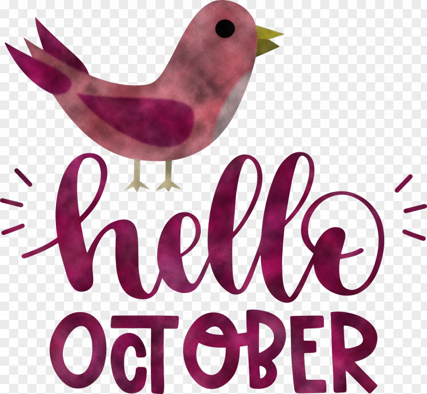 Hello October October PNG