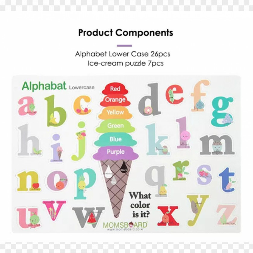 4moms Alphabet Child Letter Case 10X10 Craft Magnets PNG