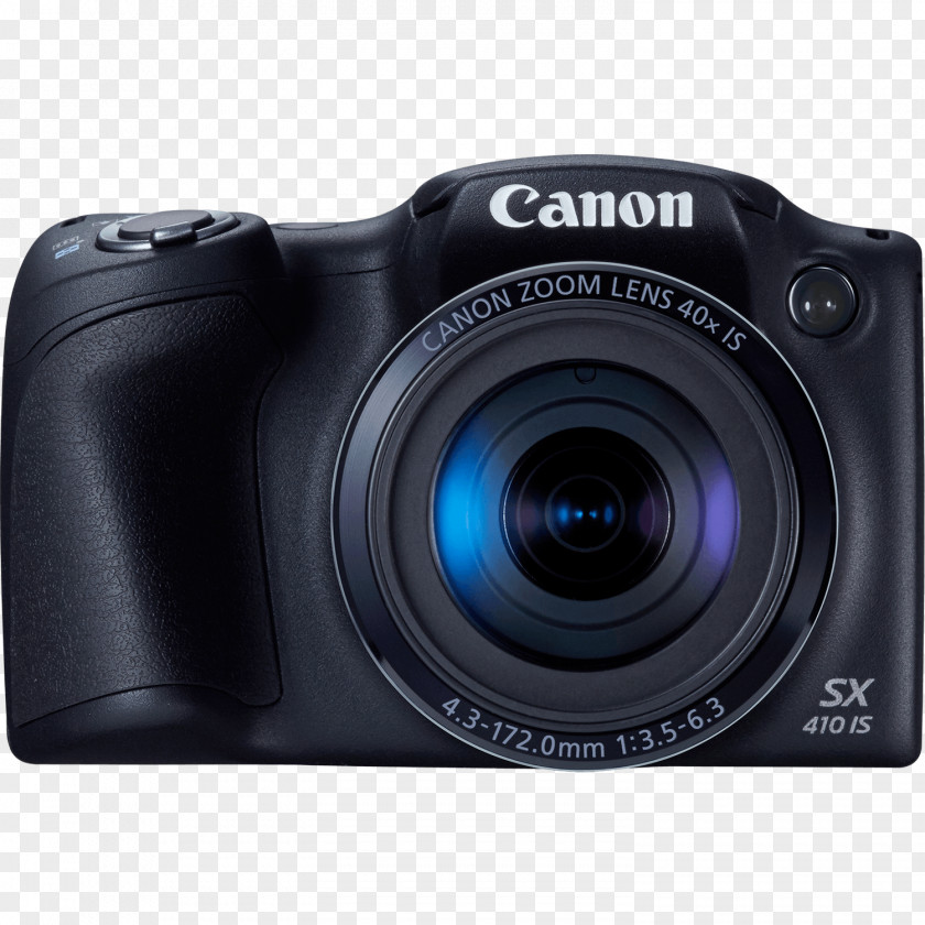 720pBlack Canon PowerShot SX410 Is 20.0 MP Digital CameraBlack + 32GB Top AccessoriesCamera Shooting IXUS IS Compact Camera PNG