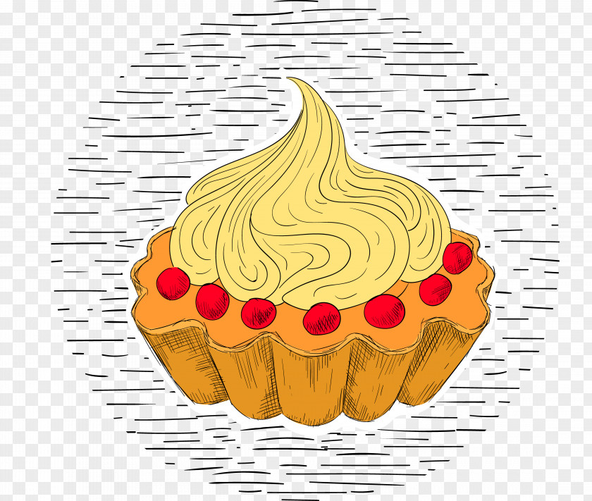 Bread And Butter Dessert Illustration PNG