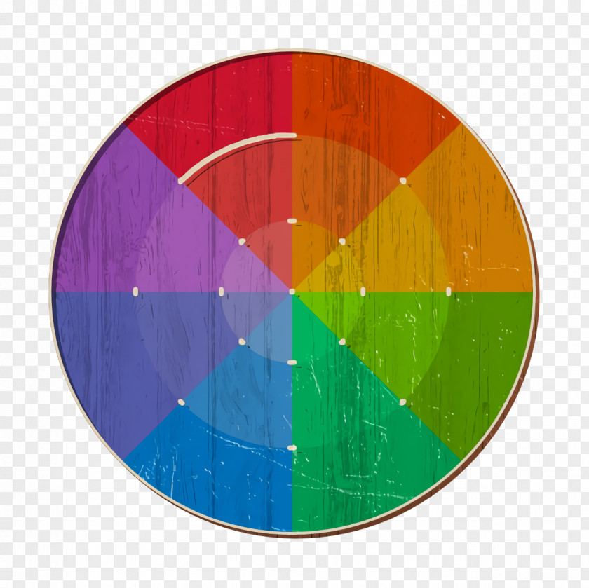 Color Icon Wheel Editorial Design PNG