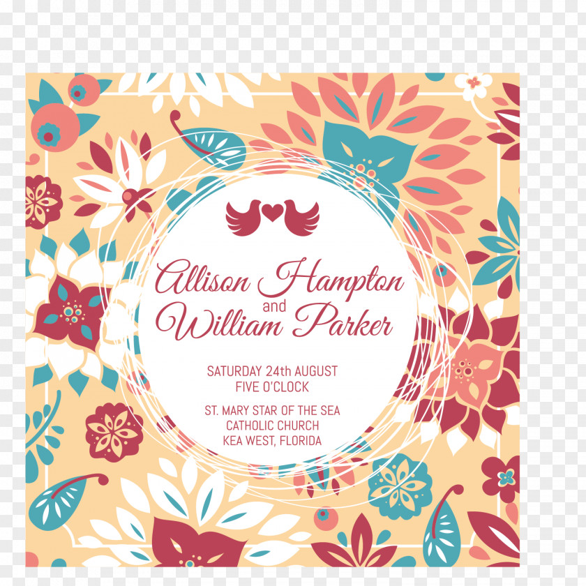 Important Wedding Events Paper Invitation Printing Poster PNG