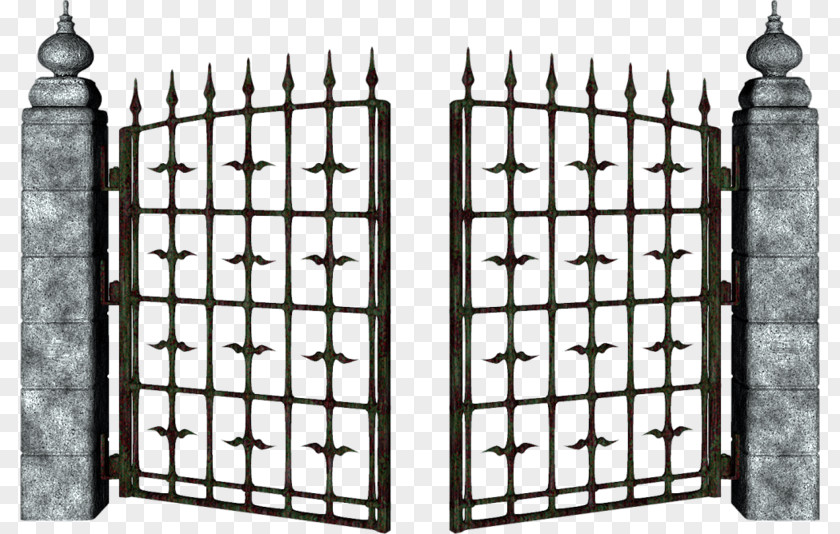 Open Door Gate Clip Art PNG