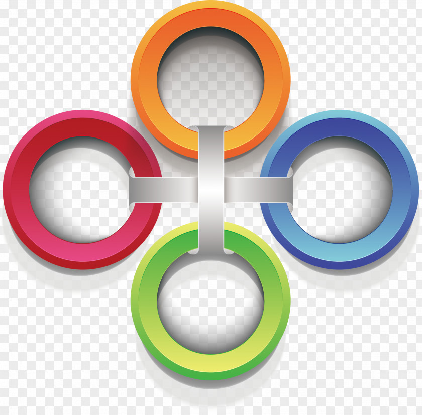 Vector Modern Wind Ring Circle PNG