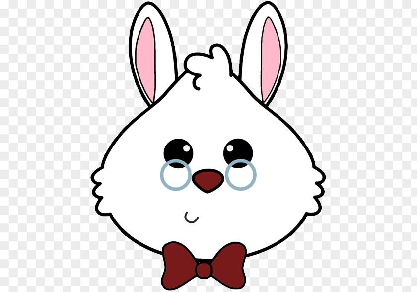 White Rabbit Alice Domestic Emoji Clip Art PNG