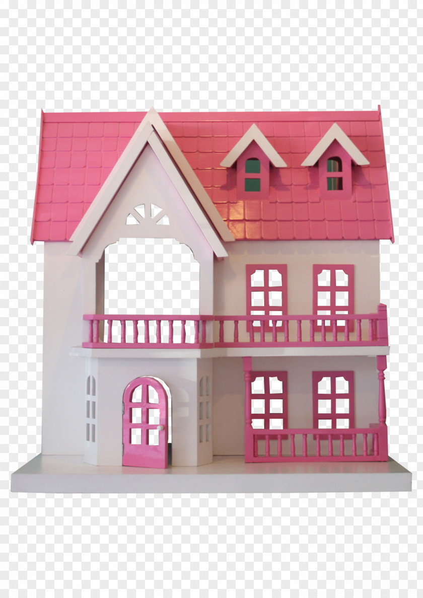 Candy House Rosada Dollhouse Toy PNG