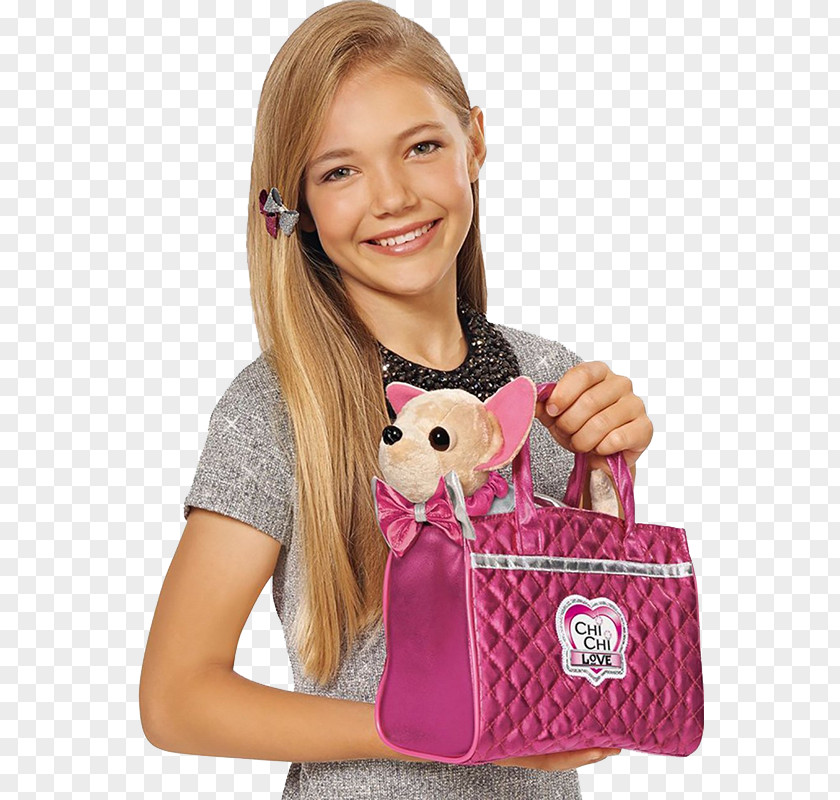 Chi-Chi Chihuahua Fashion Glamour Handbag Toy PNG