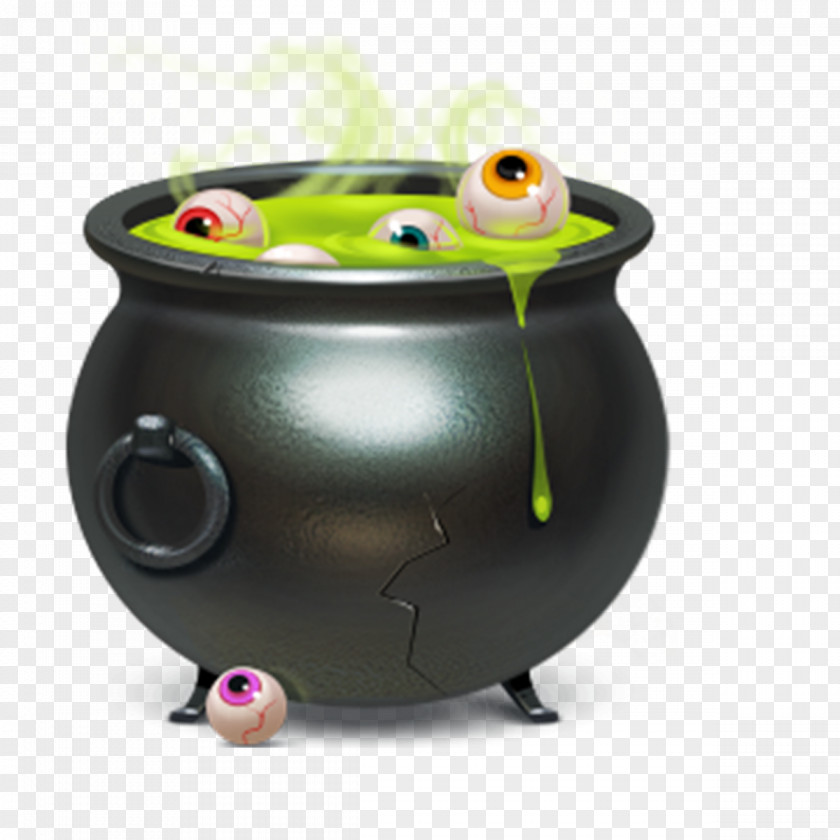 Creative Halloween Download ICO Cauldron Icon PNG
