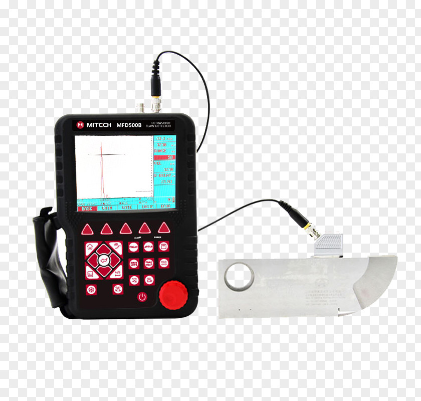 Flaw Ultrasound Nondestructive Testing Ultrasonic Thickness Gauge Machine Measurement PNG