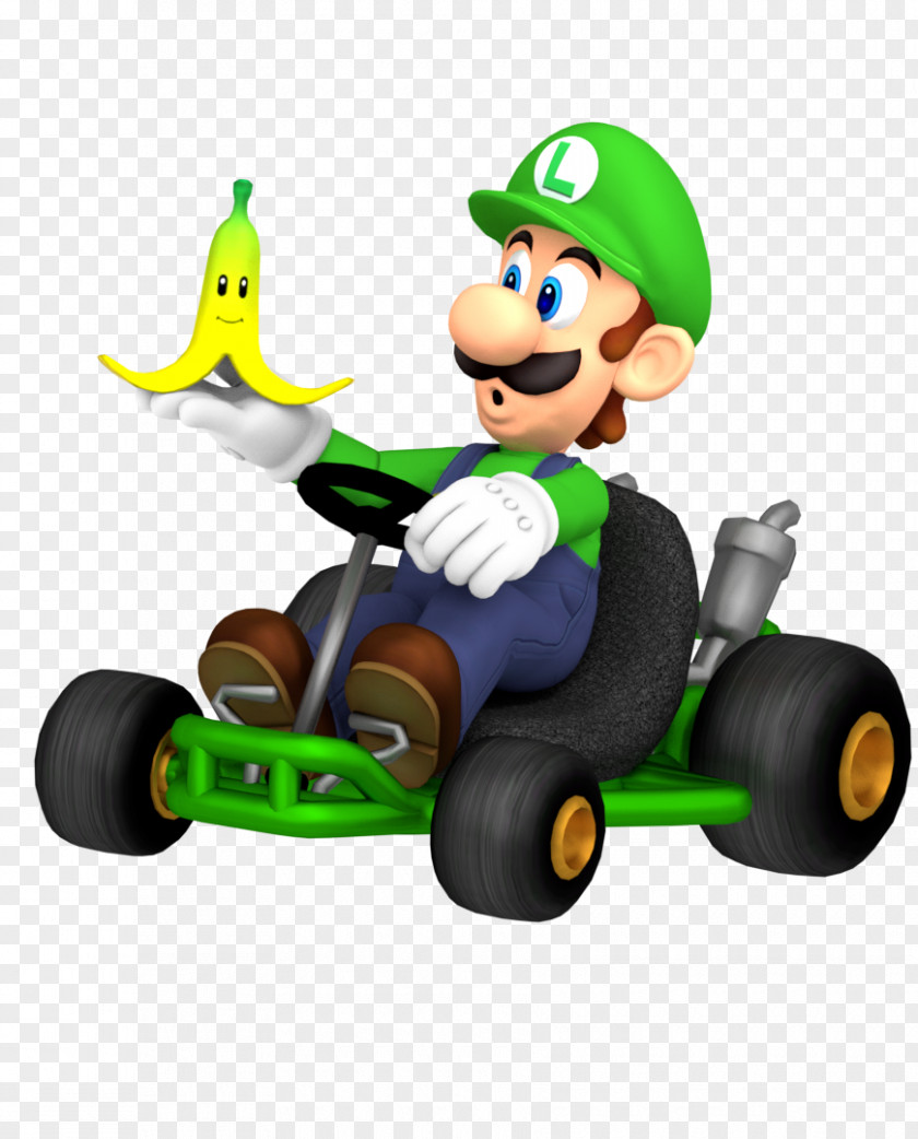 Luigi Mario Kart Wii DS 8 PNG