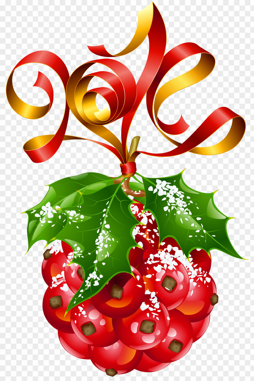 Ornament Christmas New Year Card PNG