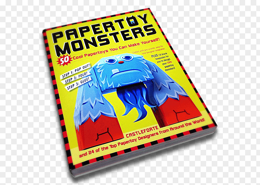 Paper Book Papertoy Monsters: 50 Cool Papertoys You Can Make Yourself! Glowbots: 46 Glowing Robots Toys PNG