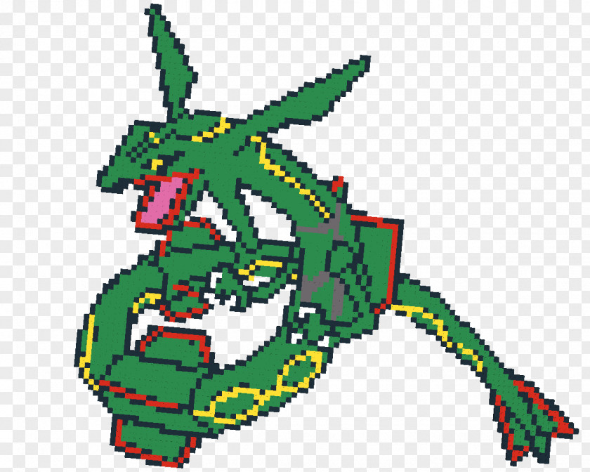 Pixel Art Pokemon Rayquaza Pokémon Coloring Book Mewtwo PNG