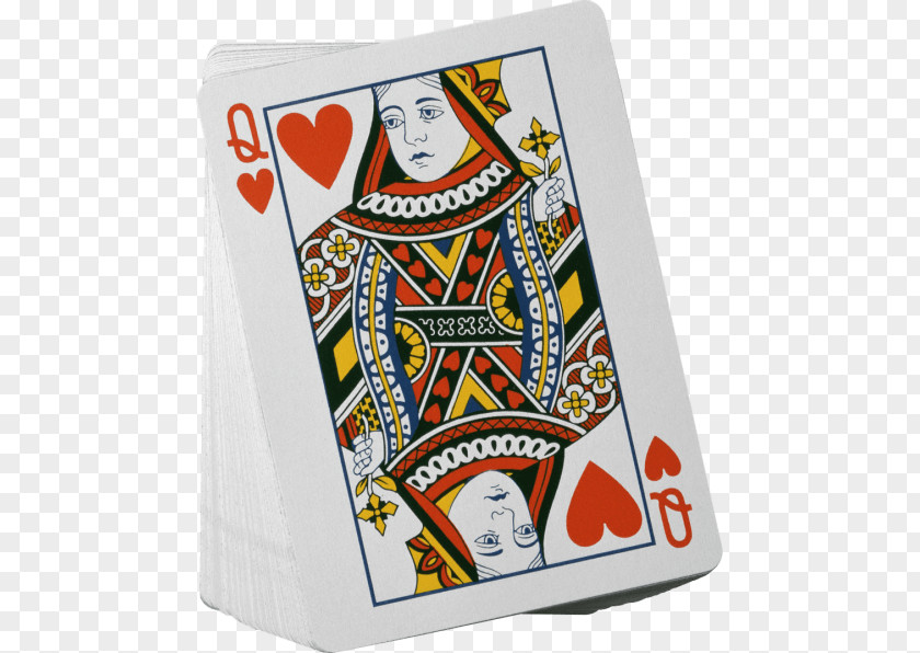 Queen Of Hearts Playing Card Clip Art PNG