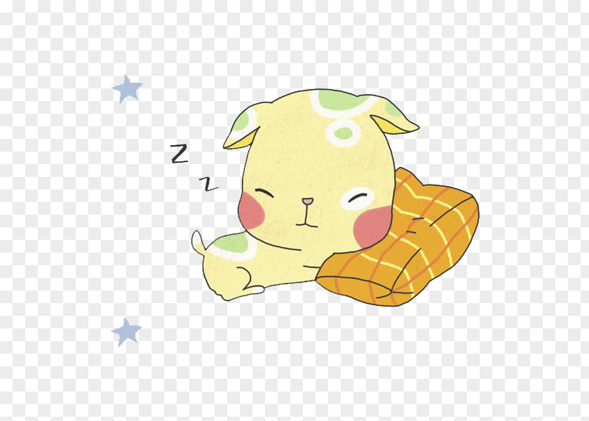 Sleeping Puppy Dog Clip Art PNG