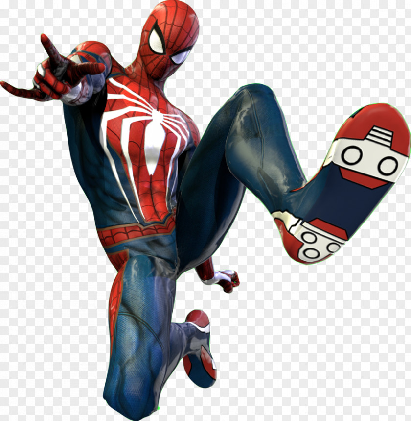 Spiderman 2018 Cartoon Figurine Character Fiction PNG