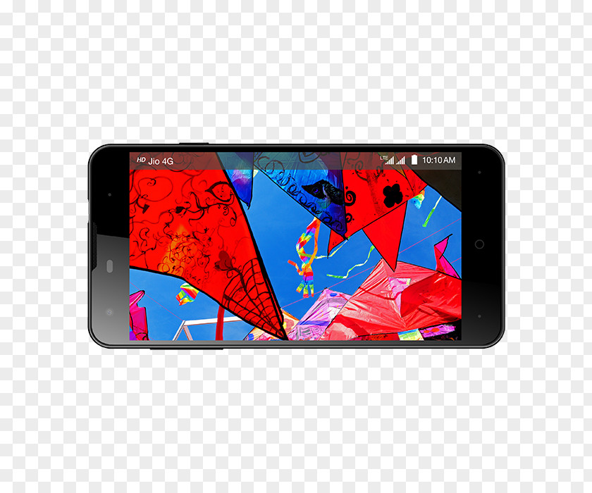 Vibrant Flame Mobile Phones LYF Smartphone Telephone PNG
