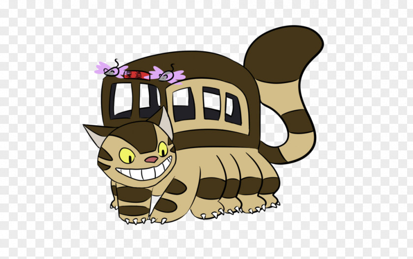 Cool Cat Catbus Ghibli Museum Studio PNG