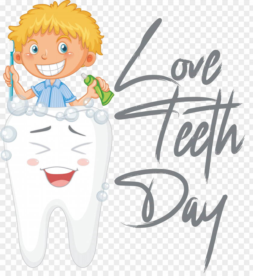 Love Teeth Day Teeth PNG