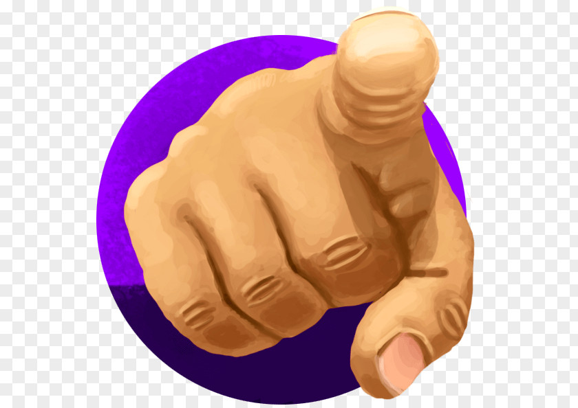 Senor Wooly Dentista Thumb Hand Model Purple Cartoon PNG