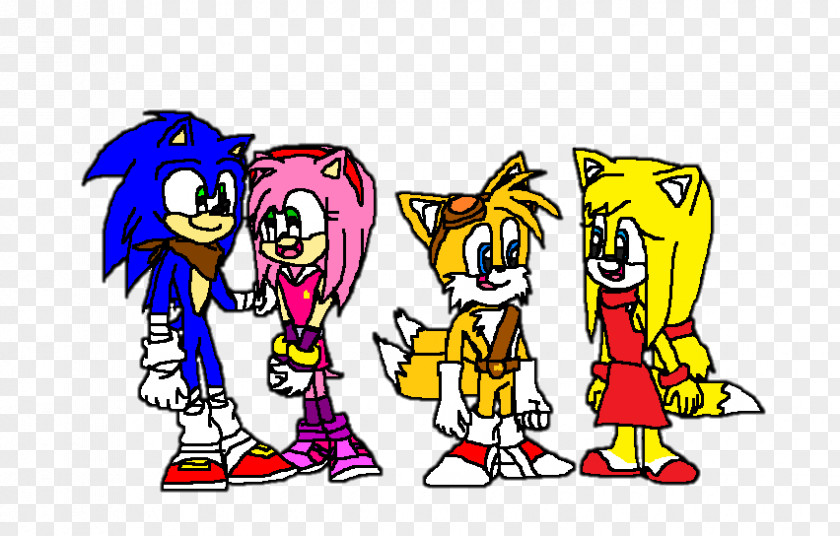 Baby Pebbles Amy Rose Tails Knuckles The Echidna Sonic Boom Character PNG