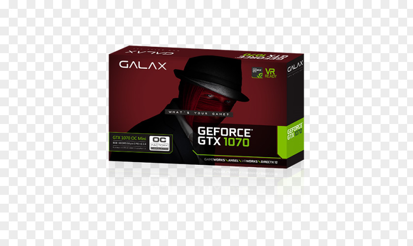 Geforce 300 Series Graphics Cards & Video Adapters NVIDIA GeForce GTX 1070 Ti 英伟达精视GTX GALAXY Technology PNG