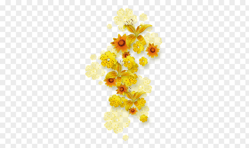 Flower Petal Floral Design Cut Flowers Garland PNG