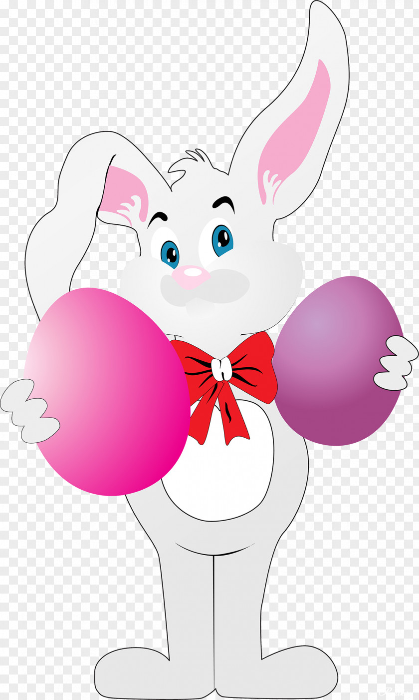 Happy Easter Bunny Domestic Rabbit Clip Art PNG