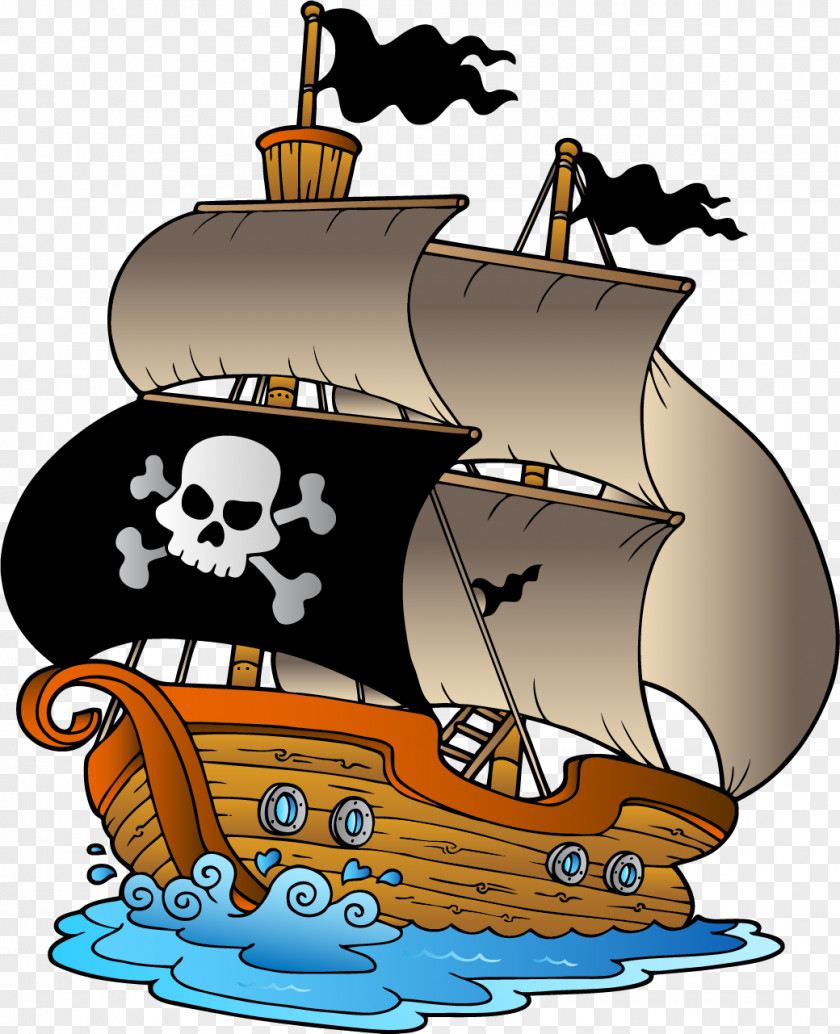 Pirates Ship Piracy Clip Art PNG
