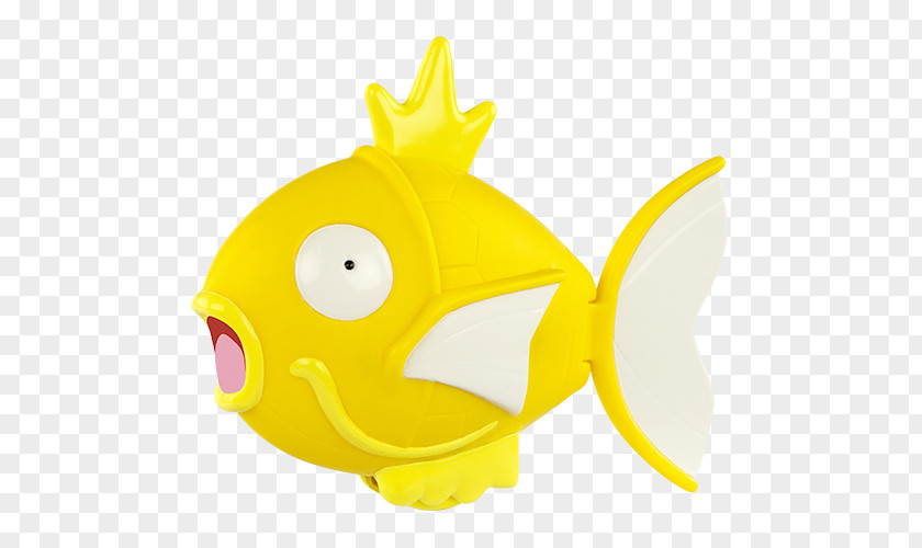 Shiny Gold McDonald's Magikarp Happy Meal Pokémon Toy PNG