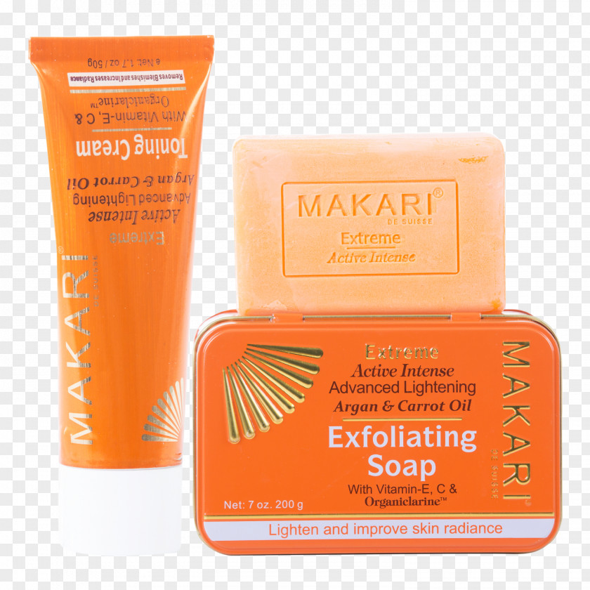 Argan Sunscreen Makari Extreme Carrot And Lotion Cream PNG