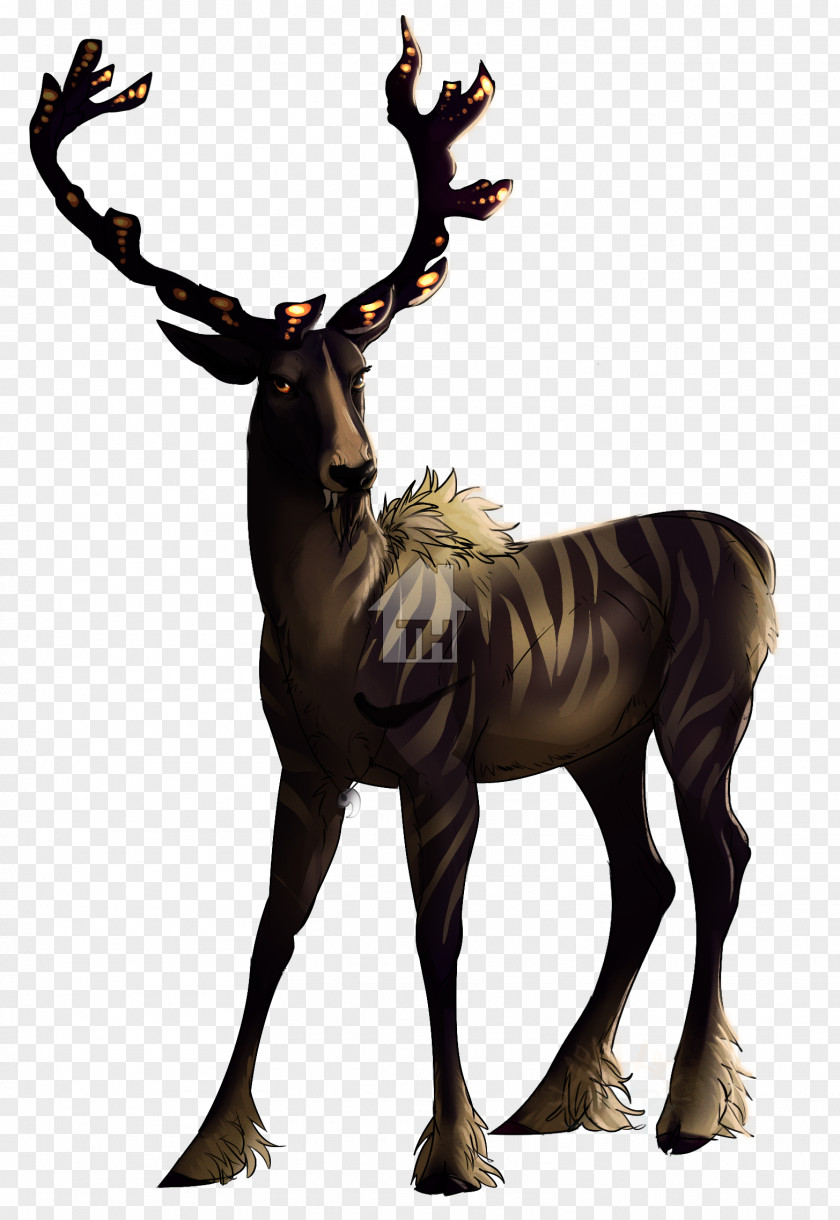 Kit Harington Reindeer Elk Antler Horn PNG