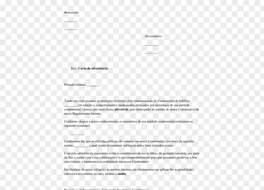 Opor Document Condominium Letter Syndic Circulaire PNG