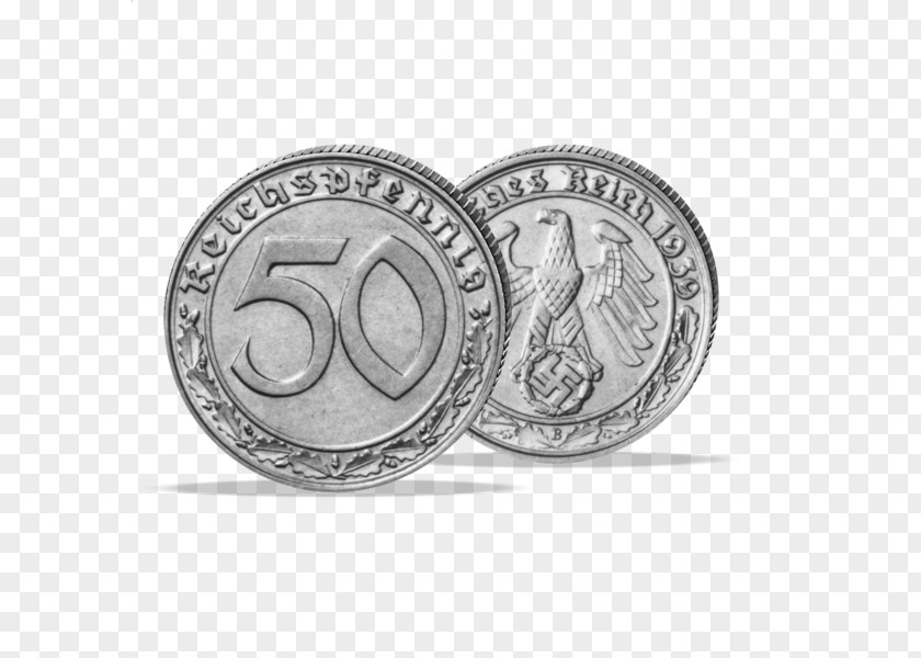 Silver Coin Nickel PNG