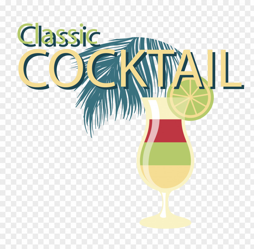 Vector Cocktail Garnish Liqueur Non-alcoholic Drink PNG