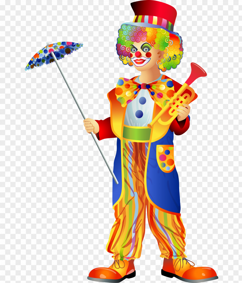 Clown Image Evil Graphic Arts PNG