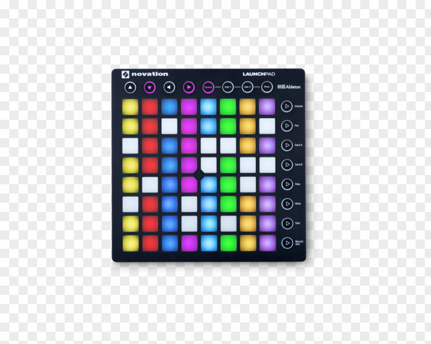 Novation Launchpad MK2 Digital Music Systems MIDI Controllers Ableton Live S PNG S, musical instruments clipart PNG