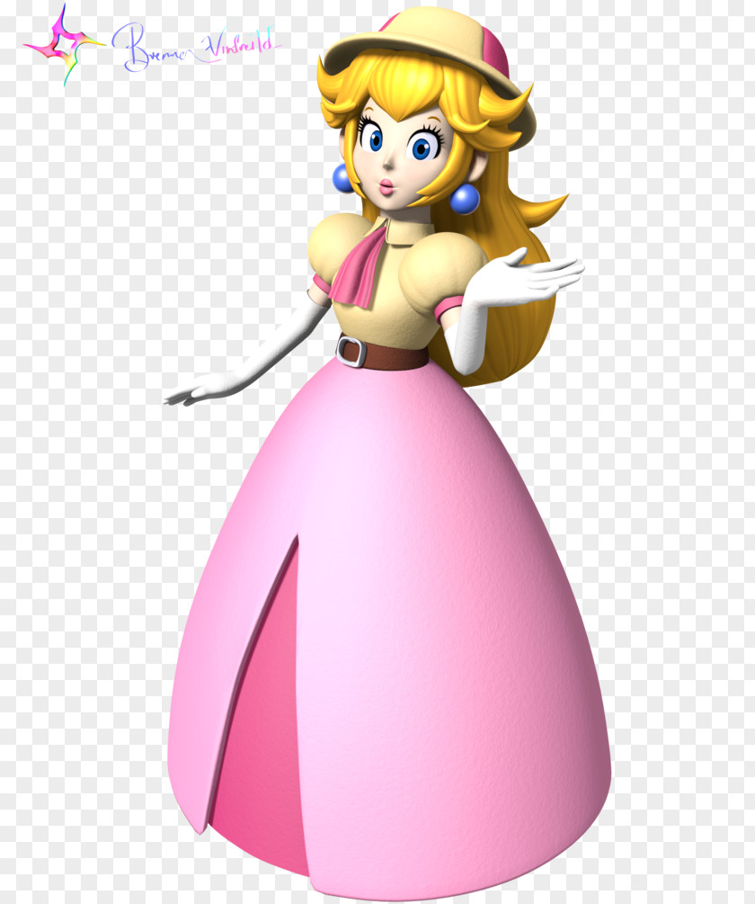 Peach Mario Party 2 3 Super World Princess PNG