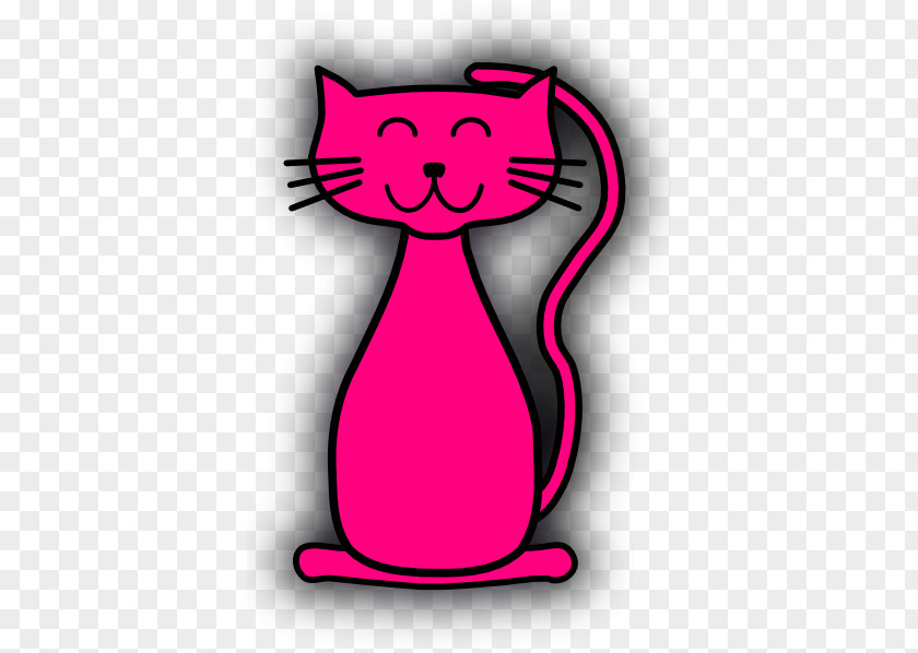 Purple Cat Cliparts Havana Brown Pink Kitten Drawing Clip Art PNG